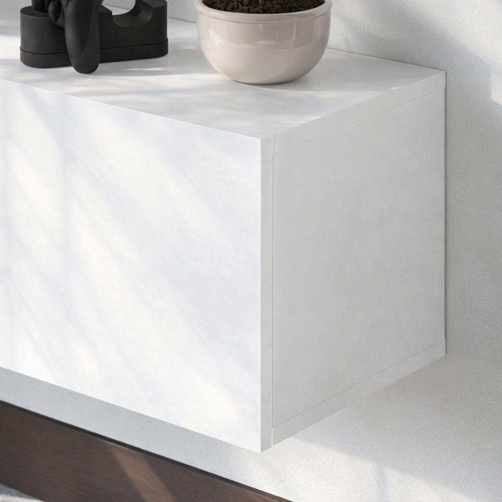 Francy TV Stand 180 CM With Storage Up to 70 Inch - White