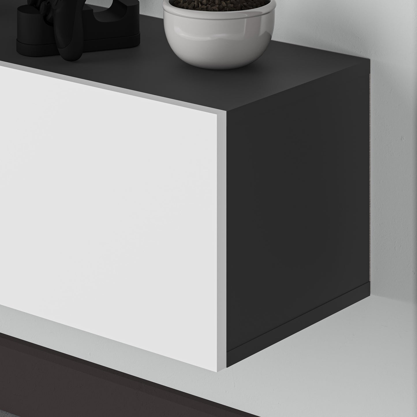 Francy TV Stand 180 CM With Storage Up to 70 Inch - White