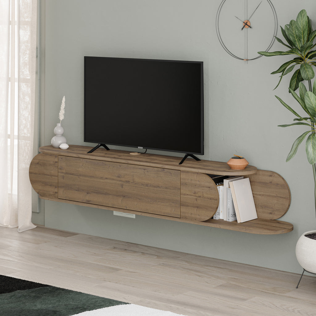 Mourah Tone Tv Stand Up To 65 Inches With Storage - 2 Years Warranty
