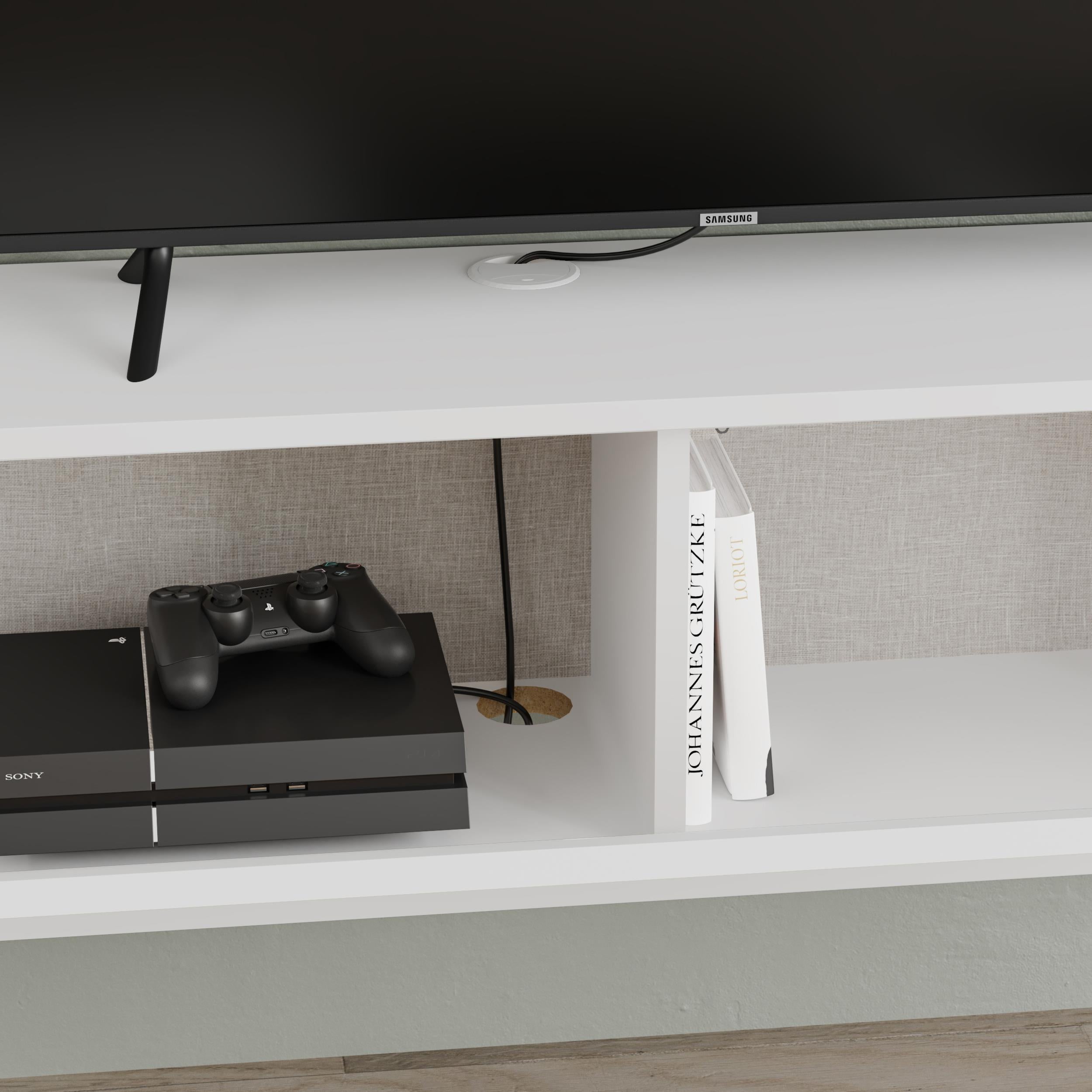 Mourah Tone Tv Stand Up To 65 Inches With Storage - 2 Years Warranty