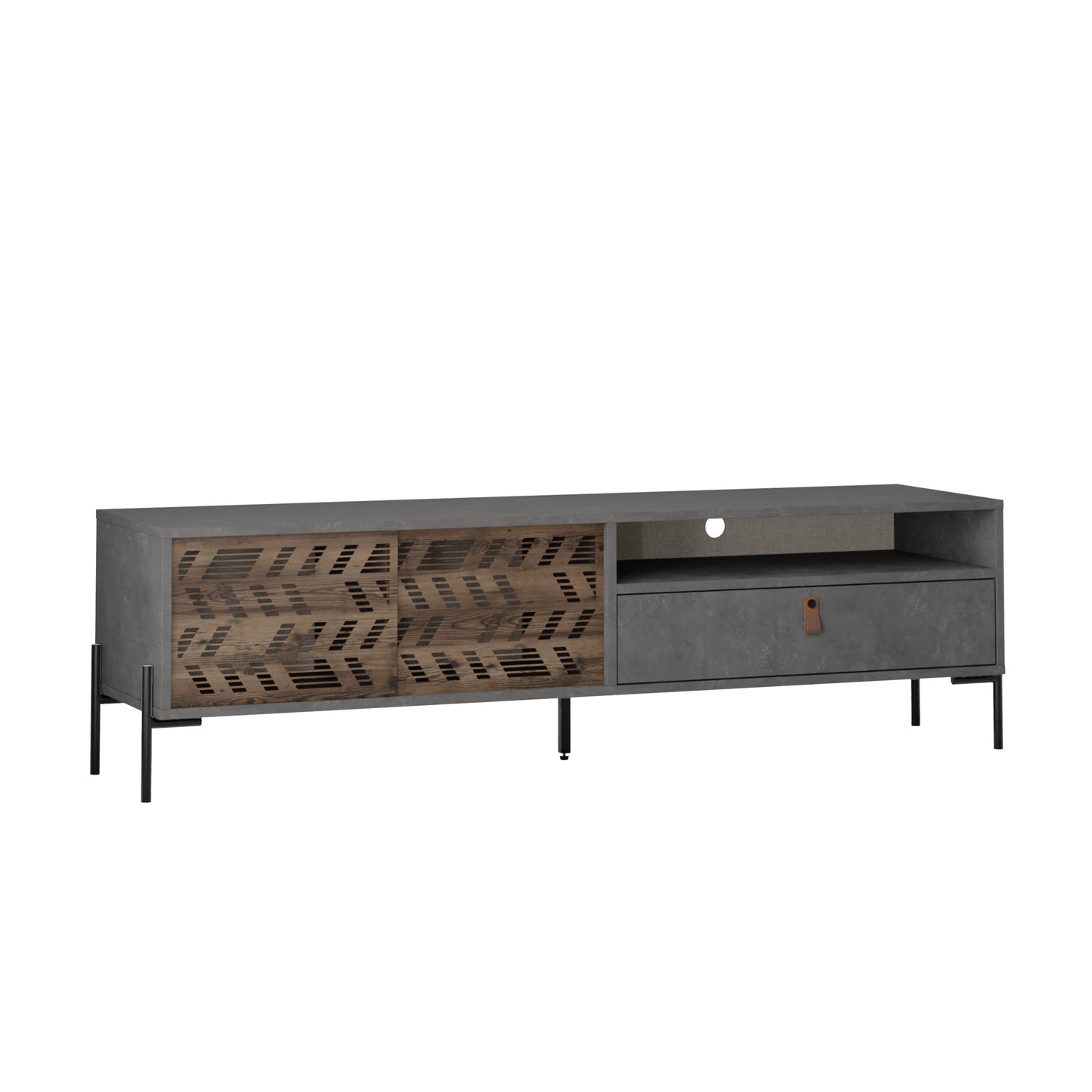 Mourah Dionysos Tv Stand Up To 70 Inches With Storage - 2 Years Warranty