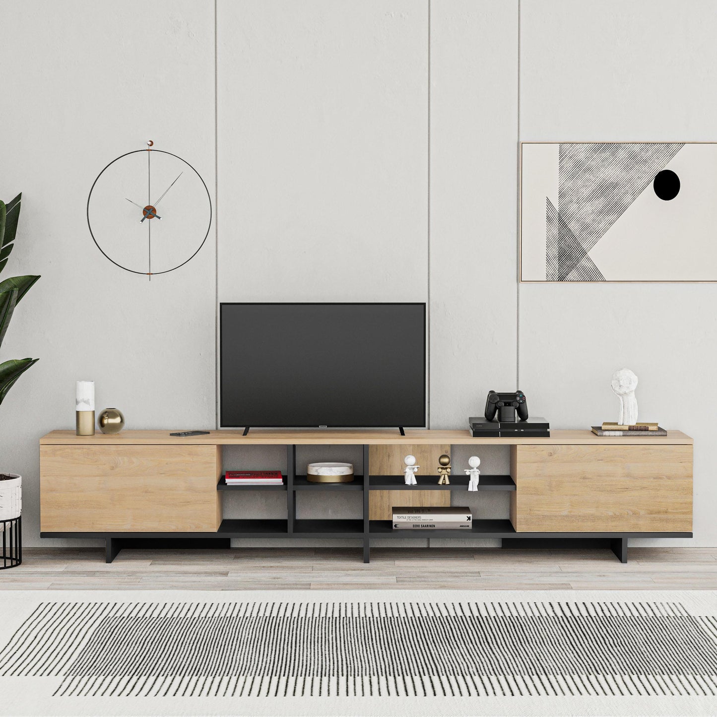 Stockton Modern TV Stand Up To 85 Inch