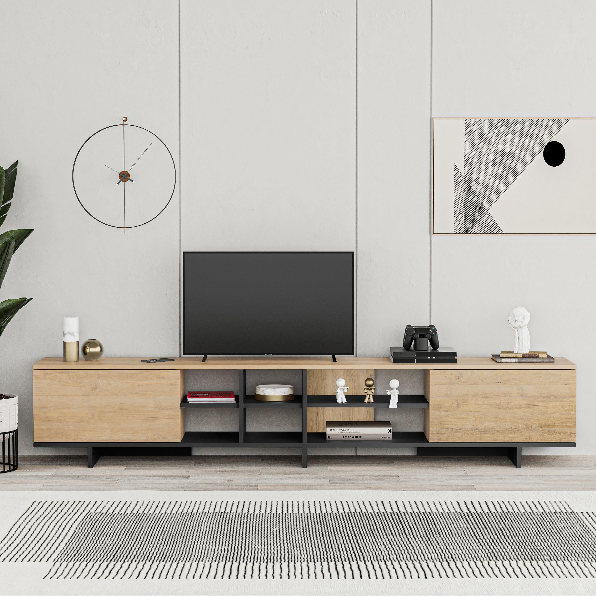 Stockton Modern TV Stand Up To 85 Inch