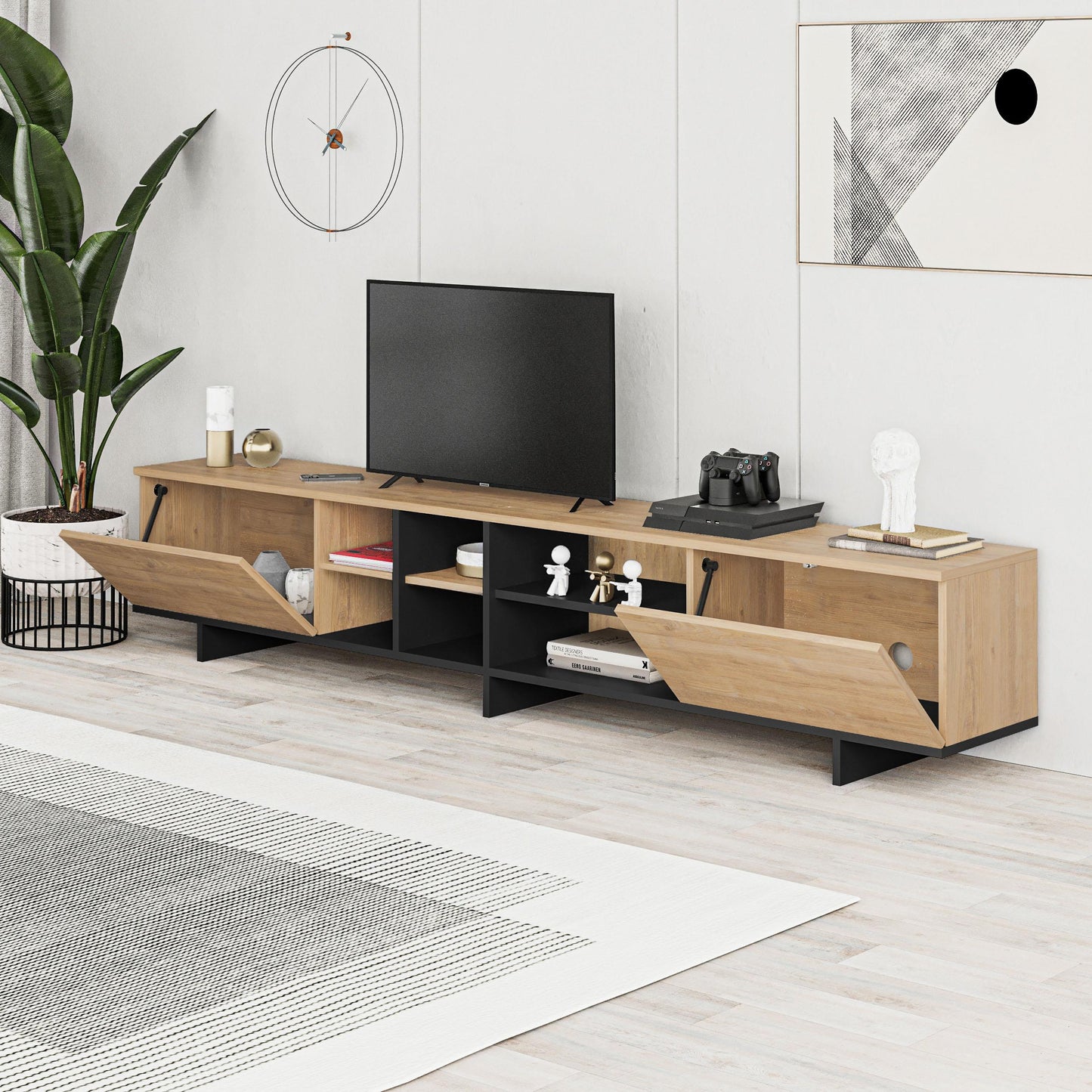 Stockton Modern TV Stand Up To 85 Inch