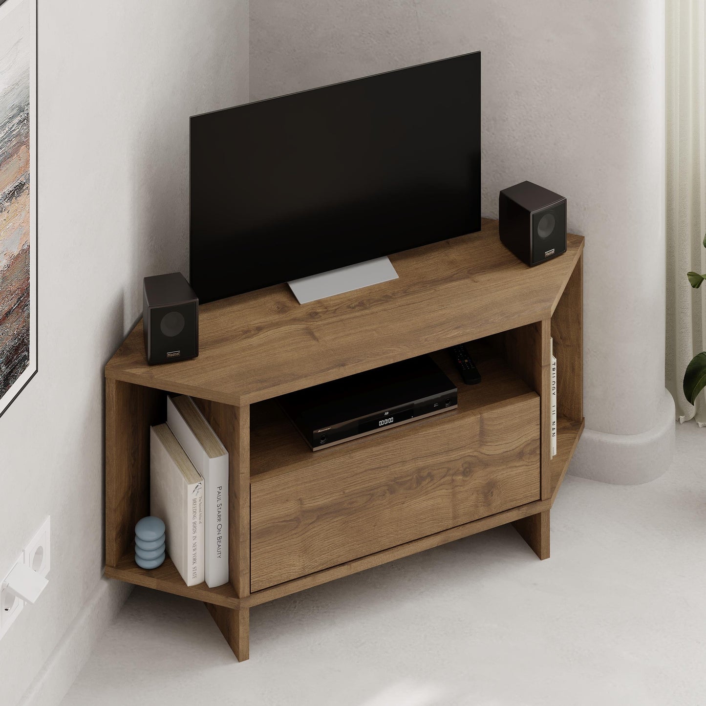 Viva Corner TV Unit for TV Up to 43 Inches