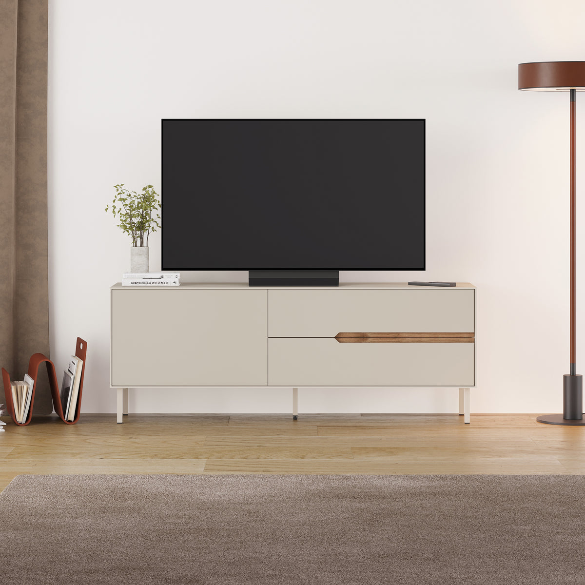 Arch TV Unit For TV Up to 65 Inch