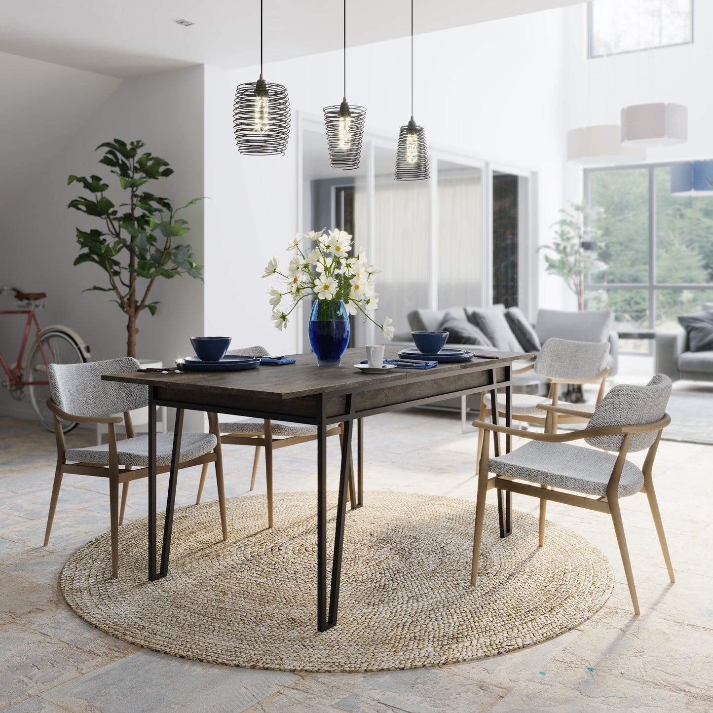 Mourah Pal Dining Table - 2 Years Warranty