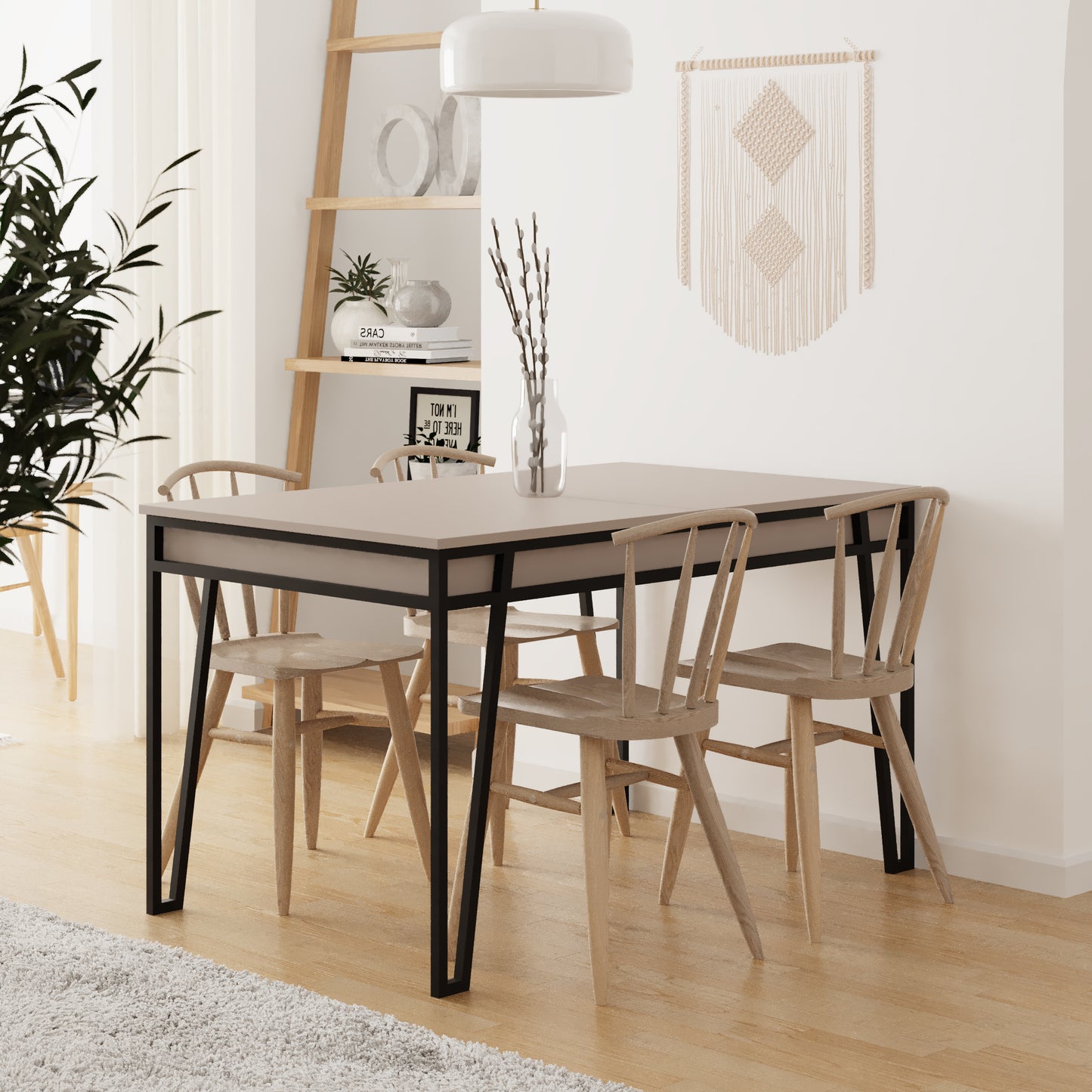 Mourah Pal Dining Table - 2 Years Warranty