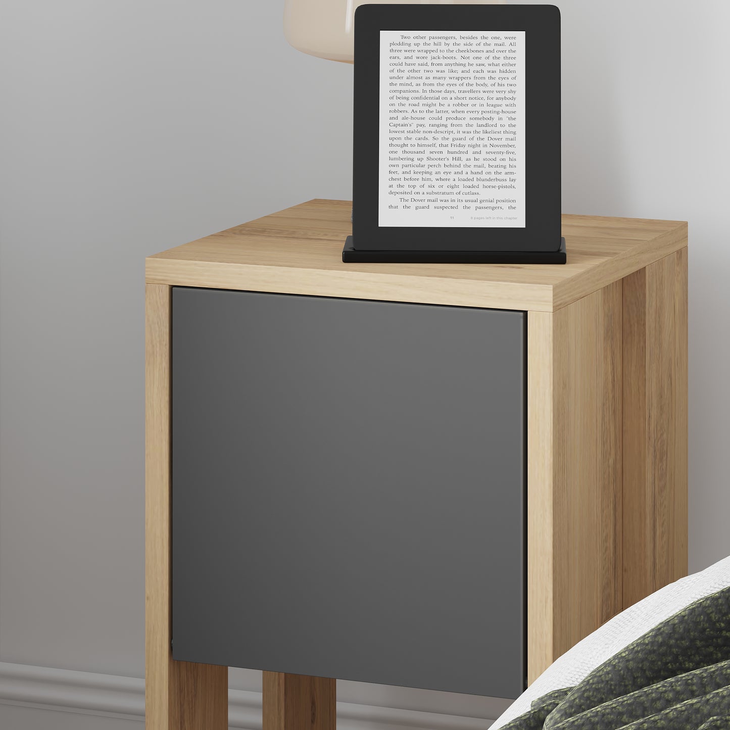 Mourah Ema Nightstand - 2 Years Warranty