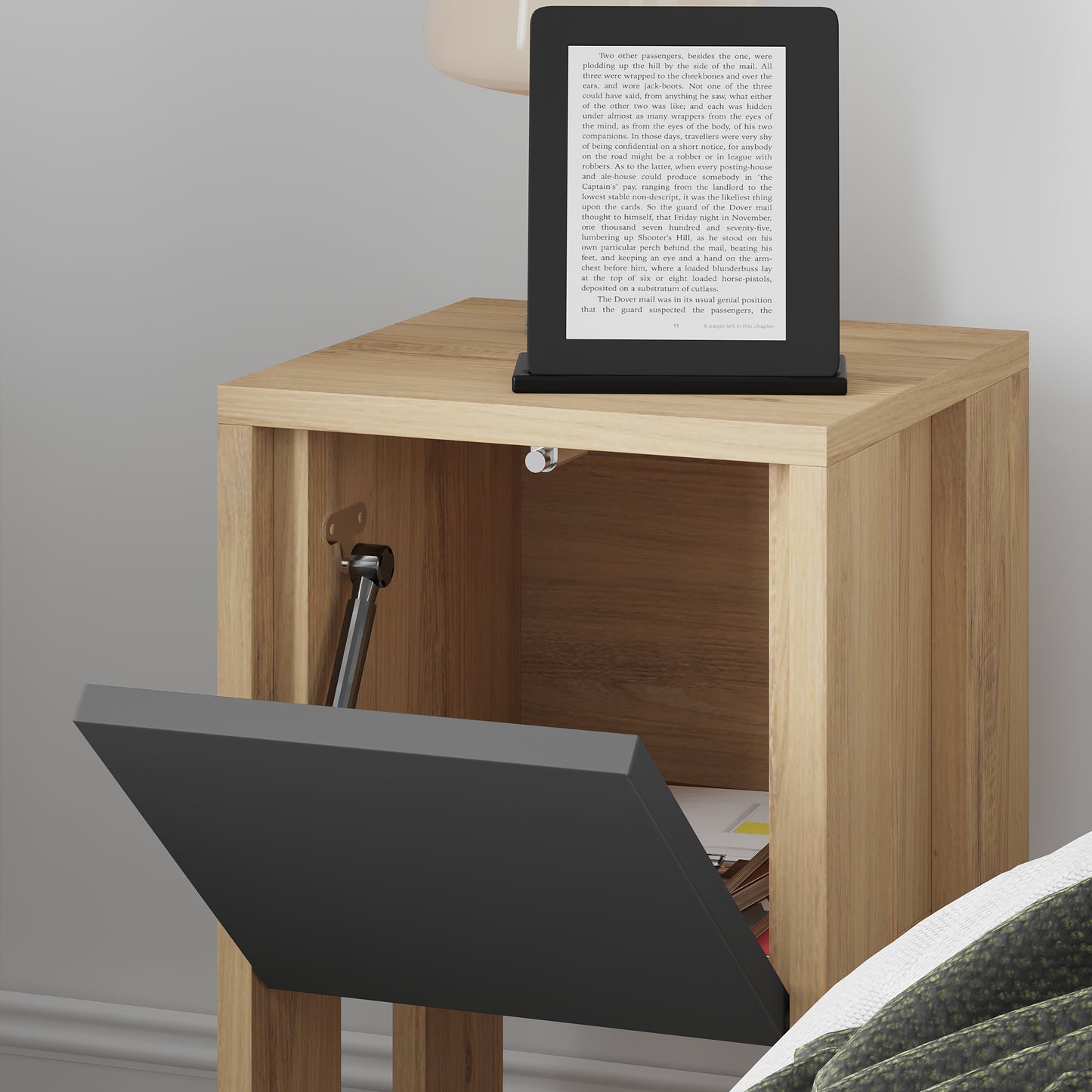 Mourah Ema Nightstand - 2 Years Warranty