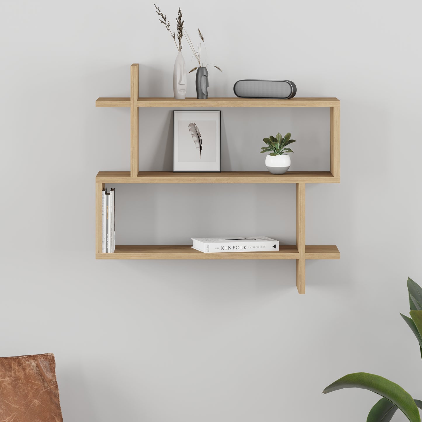 Mourah Paralel Wall Shelf - 2 Years Warranty