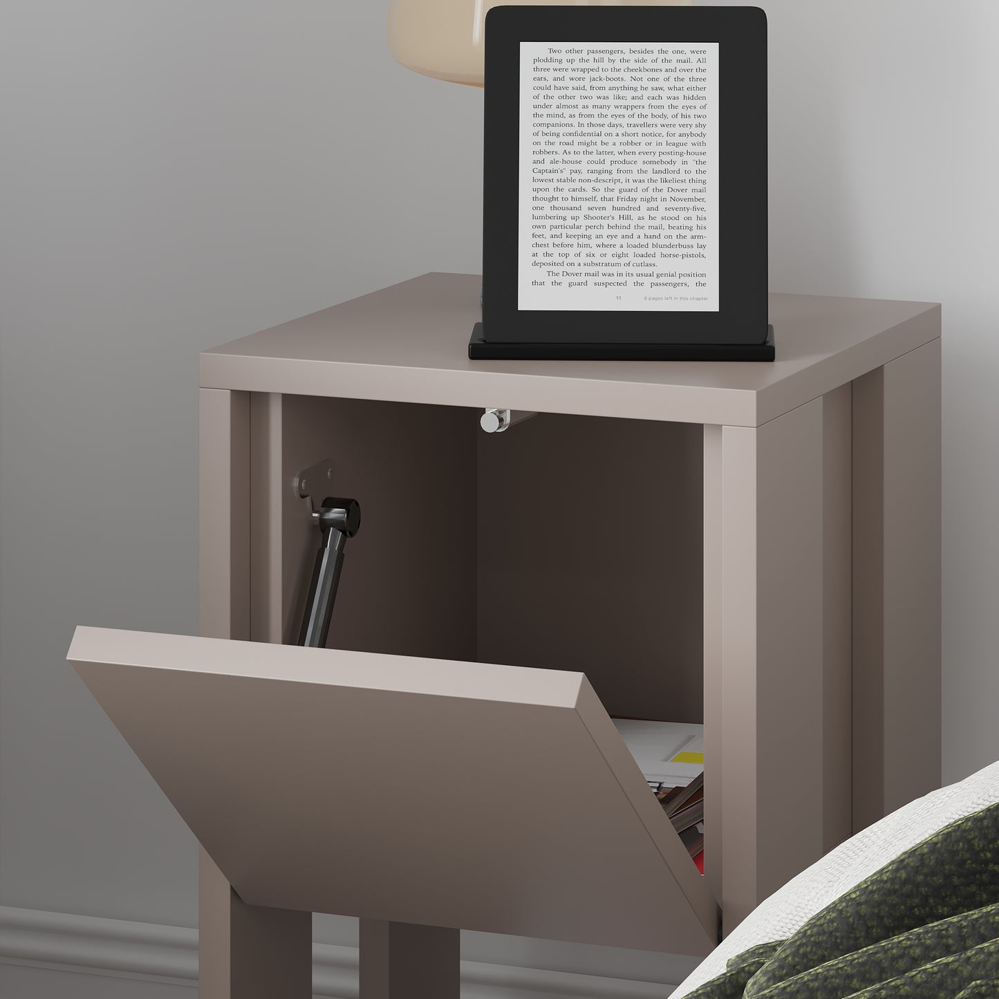 Mourah Ema Nightstand - 2 Years Warranty