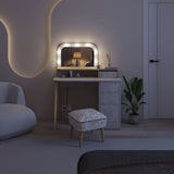 Grey With Gold Effect/Oak