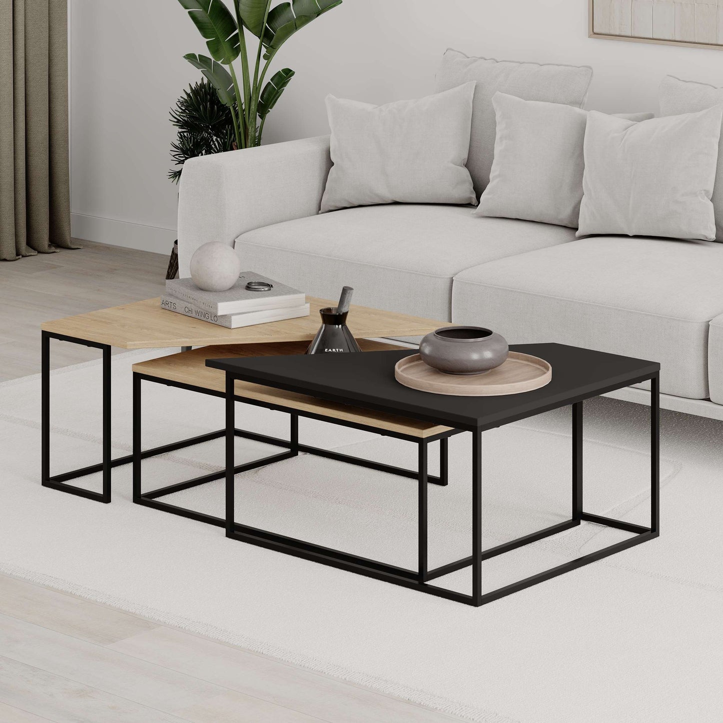 Mourah Ohlady Coffee Table - 110 CM- 2 Years Warranty