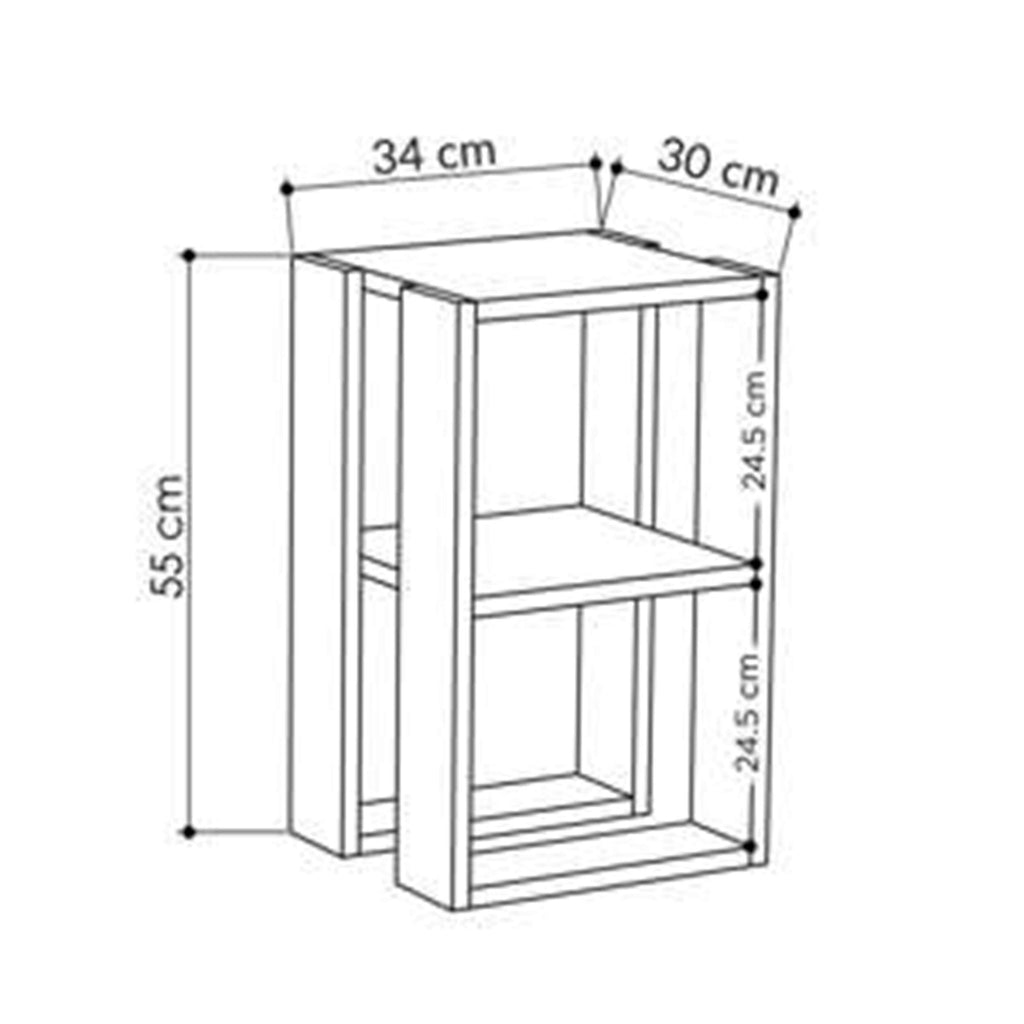 Mourah Lonie Nightstand  - 2 Years Warranty