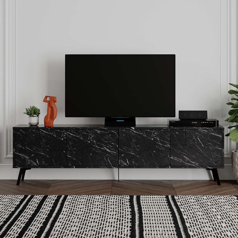 Mourah Dune Tv Stand Up To 70 Inches With Storage - 2 Years Warranty
