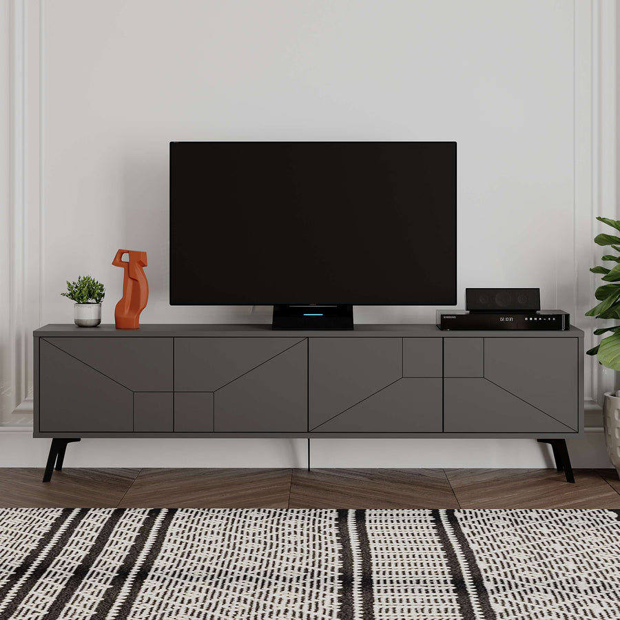 Mourah Dune Tv Stand Up To 70 Inches With Storage - 2 Years Warranty