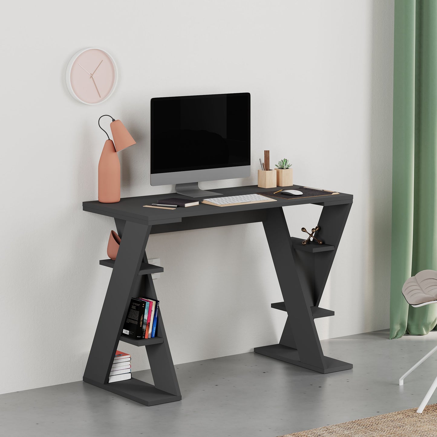 Papillon Modern Working Table 106cm