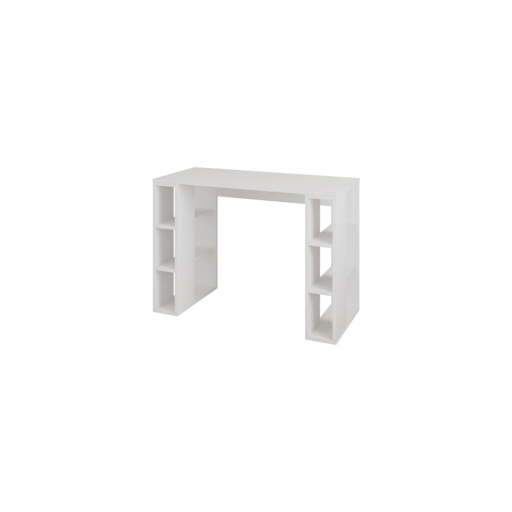 Colmar Modern Working Table With Storage 106 Cm