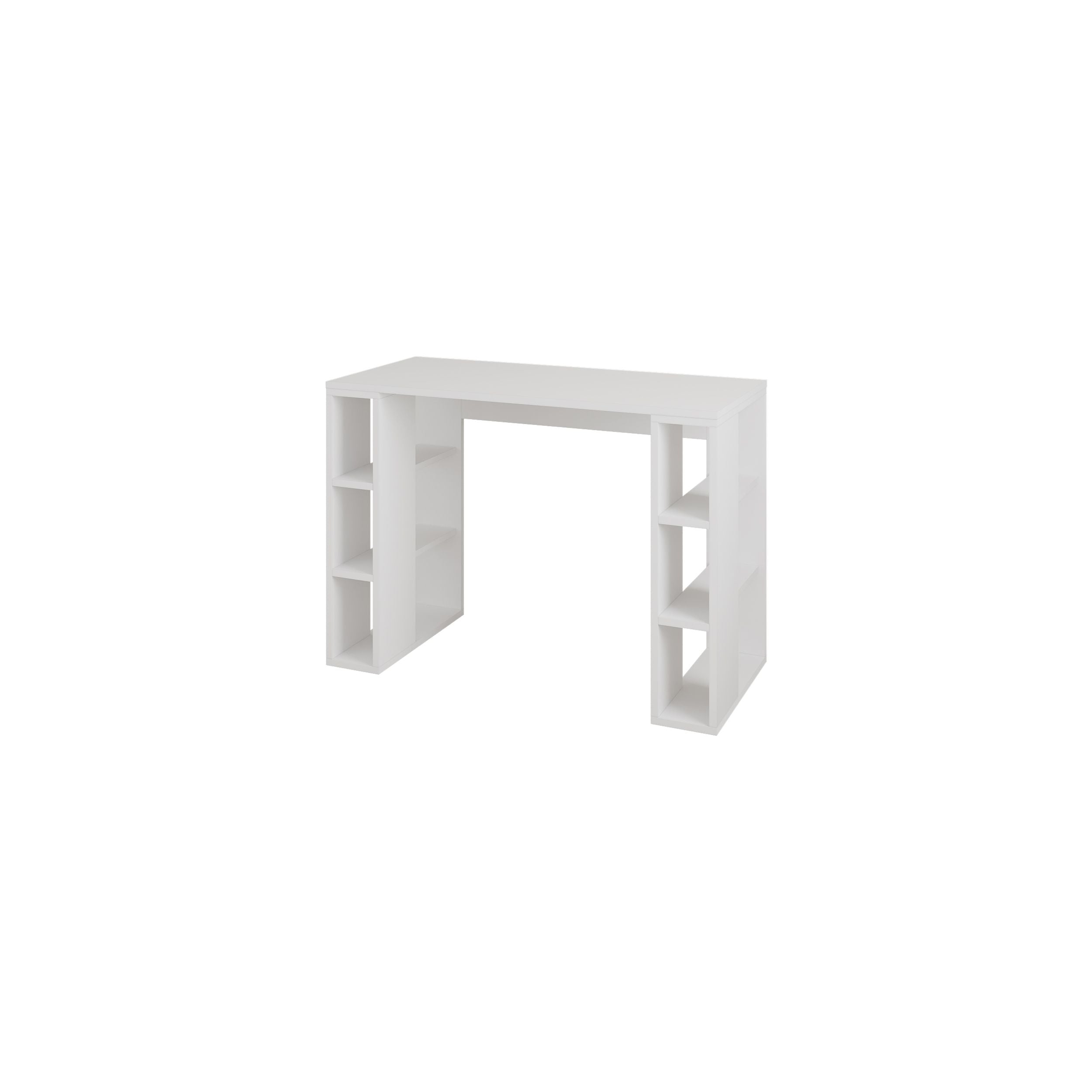 Colmar Modern Working Table With Storage 106 Cm