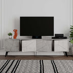 Mourah Dune Tv Stand Up To 70 Inches With Storage - 2 Years Warranty