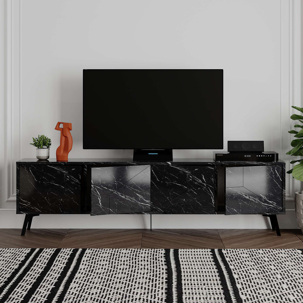 Mourah Dune Tv Stand Up To 70 Inches With Storage - 2 Years Warranty