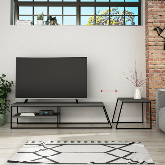 Mourah Pal Tv Stand Up To 60 Inches With Storage - 2 Years Warranty