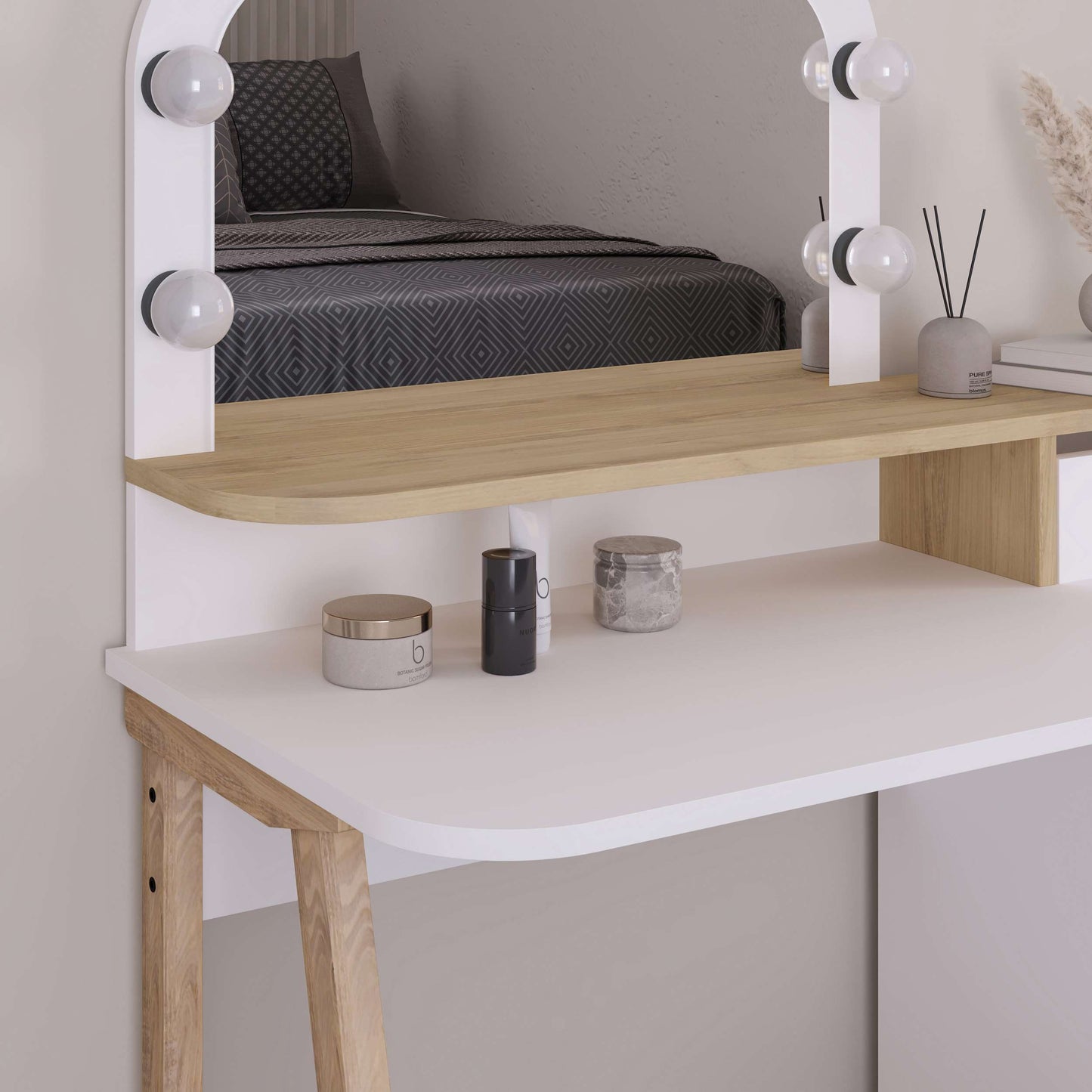 Mourah Avien Dressing Table-2 Years Warranty