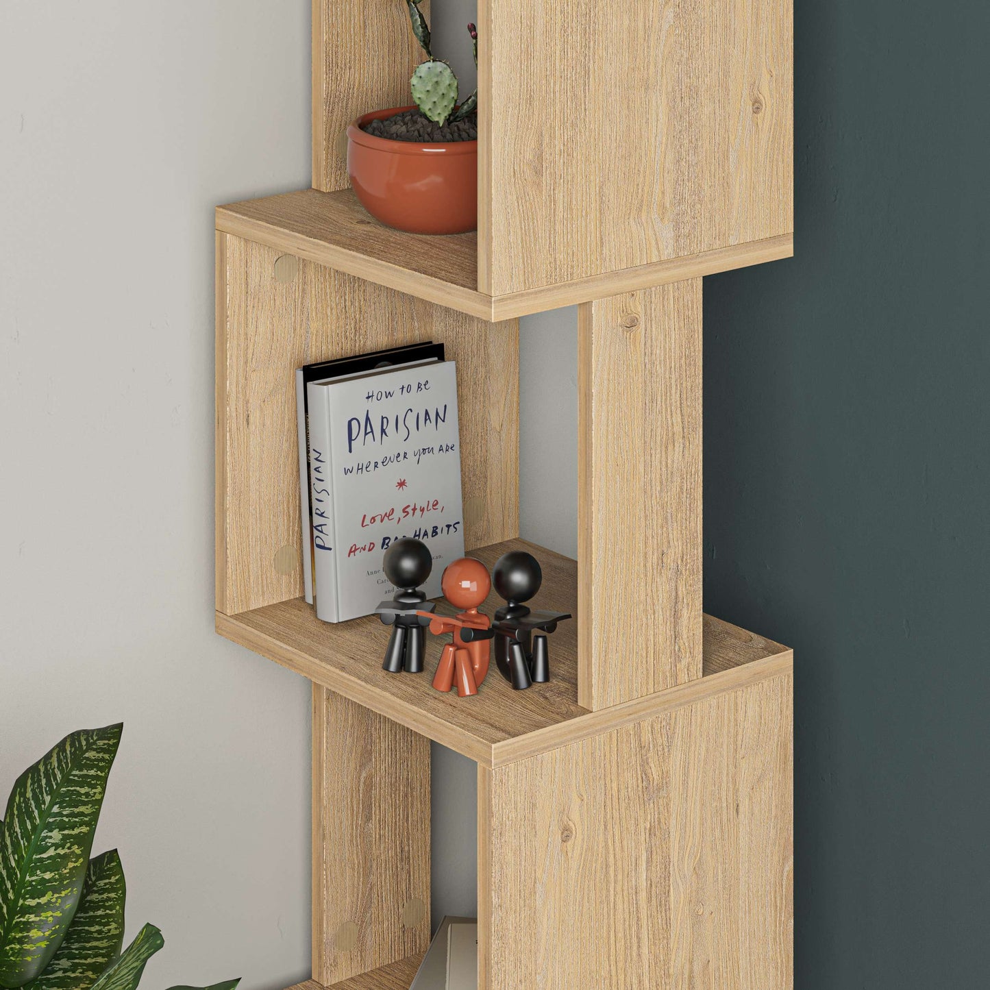 Mourah Piri Bookcase - 2 Years Warranty