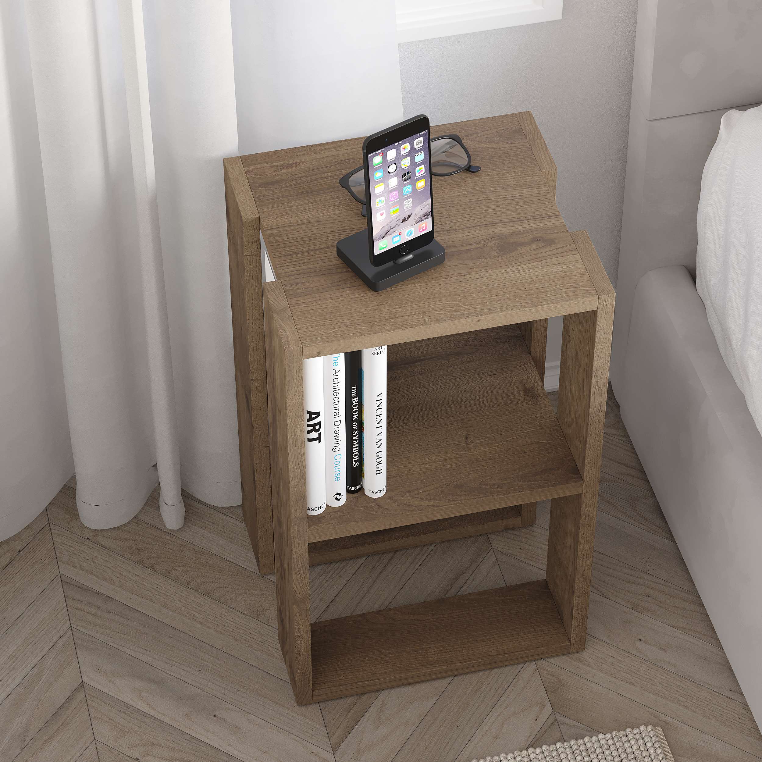 Mourah Lonie Nightstand  - 2 Years Warranty