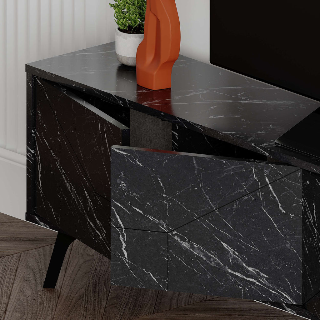 Mourah Dune Tv Stand Up To 70 Inches With Storage - 2 Years Warranty